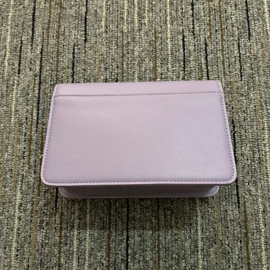 Women's Handheld Chain Evening Bag Party Banquet Rhinestone Basic Casual Matte Rectangular Patent Leather Shoulder Bag Crossbody