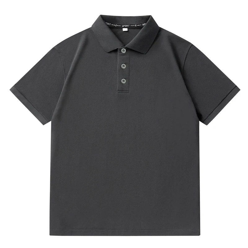 Fashion Men's Summer T-shirt Plus Size Tops 7XL 6XL 5XL Lapel Short sleeves Polo Shirt Half Sleeve Tees Male Clothing 110-180KG