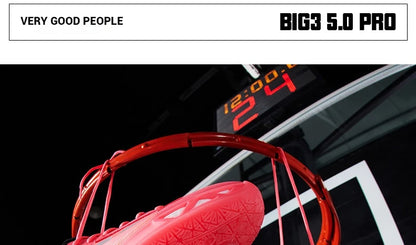 NEW BIG3 5.0 PRO Men's Basketball Sports Shoes Wear-Resistant Non-Slip Breathable Low-Cut Sneakers Male 672421110