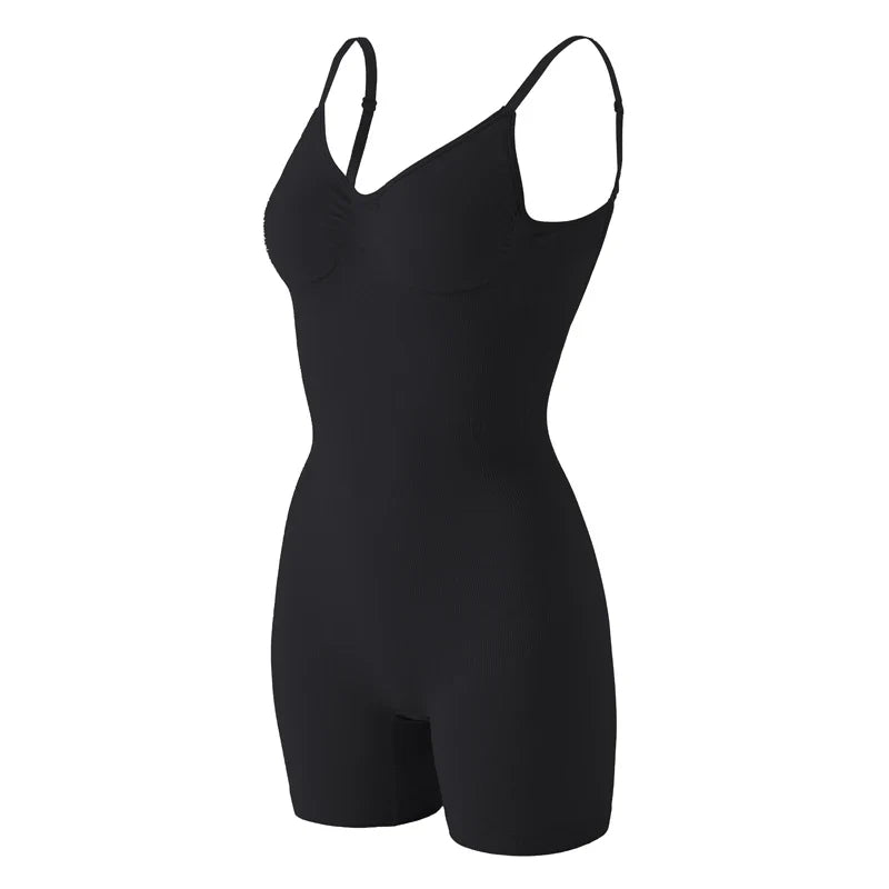 Seamless Low Back Bodysuit Shapewear Women Butt Lifter Smooth Body Shaper Backless Slimming Sheath Flat Belly Corset Underwear
