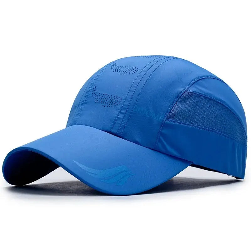 Summer New Men Hat Quick Dry Spring Summer Outdoor Sunshade Sun Hats Casual Sports Baseball Caps Sunshade Baseball Caps