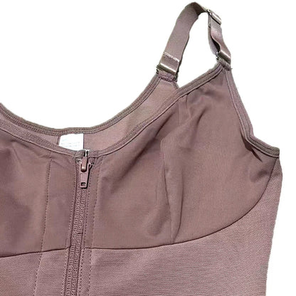 Women' Corset Compression Garments Abdomen Shaping Short Vest Girdles Postpartum Post Liposuction Bodysuit Fajas Colombianas