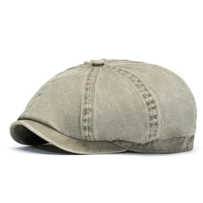 Men's Women's Beret Hat New Fashion Newsboy Caps Outdoor Streetwear Washed Denim Peaked Cap Casual Vintage Boina Hatss