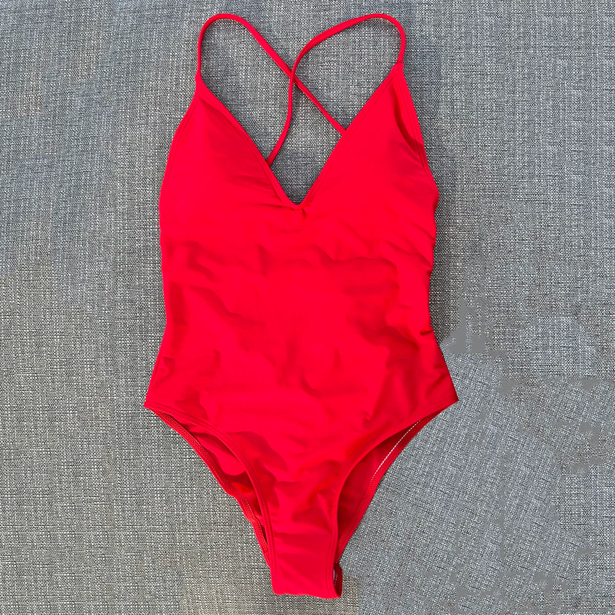 Solid One Piece Swimsuit Women Swimwear 2025 New Bikini Sexy Bodysuit Plus Size Bathing Suit Swimming Suit maillot de bain femme