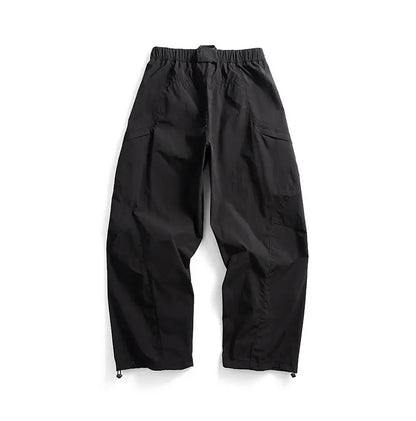 Mens Outdoor Water Resistant Quick Dry Cargo Jogger Pants Loose Fit Lightweight Breathable Streetwear Trendy Summer Casual Baggy