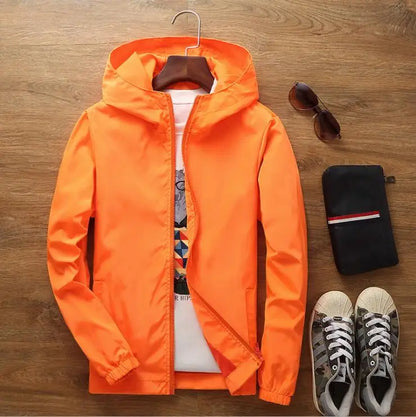 Hardcore Jacket Windbreaker Pilot Coat Men's Zipper Bomber Jackets Waterproof Quick Drying Sport Outwear 6XL
