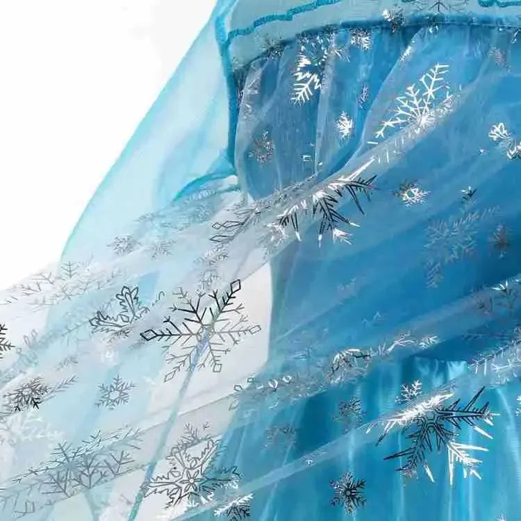 Children Dresses Girls Cospaly Snow Queen Elsa Costumes Kids Carnival Party Prom Gown Children Clothes Elsa Princess Dresses