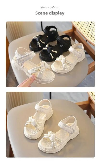 Children's Sandals Summer 2025 New Arrival Soft Bottom Slippers For Medium To Large Kids Women's Fashionable Beach Shoes