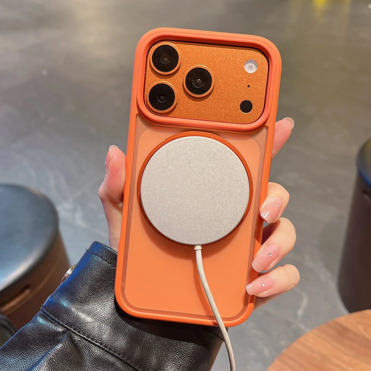 Luxury 360 Rotating Magnetic Phone Case for iPhone 17 Pro Max 16 Plus 15 14 13 12 11 Shockproof Slim Fit for Magsafe Stand Cover