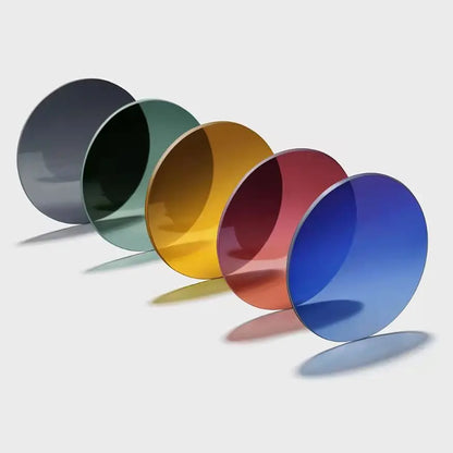 Polarized Gray Brown Pink Purple Blue Series 1.56 1.61 1.67 Prescription Glasses Lenses For Myopia Hyperopia