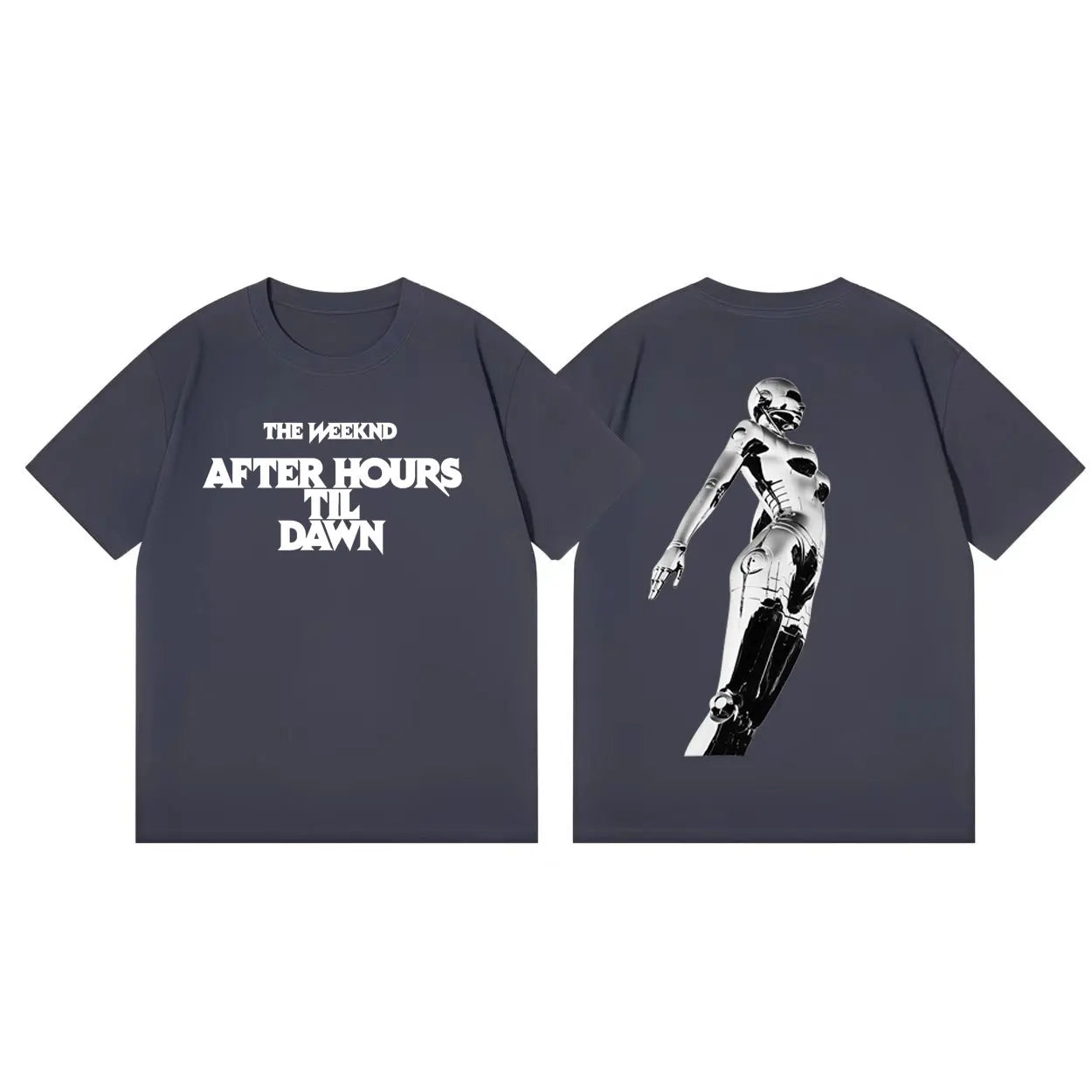 The Weeknd After Hours Til Dawn Tour 2026 Graphic T Shirts Harajuku Hip Hop Short Sleeve T-shirt Unisex Fashion Casual T-shirts
