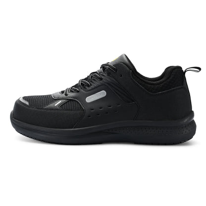 Men's Extra Wide Work Shoes Casual Shoes Anti-Slip Sturdy Toe Breathable For Male Swollen Feet Arch Support Pain Relief