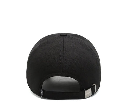 Unisex Hua Label Baseball Cap Hip Hop Adjustable Casual Hat Spring Autumn Outdoor Sunscreen Cap