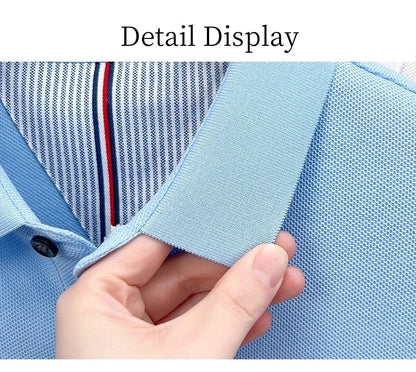 High end brand 100% cotton short sleeve polo shirt men luxur pony embroidery comfort breathable fashion T-shirt summer new top