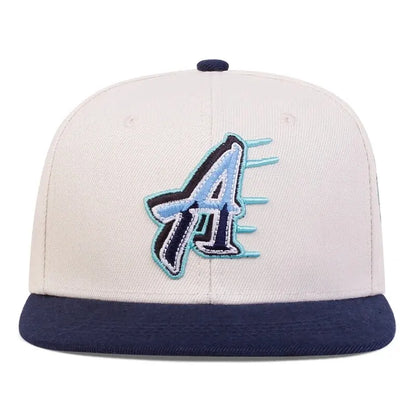 Unisex A Letter Embroidery Side Basketball Hip-hop Hats Spring Autumn Outdoor Adjustable Casual Baseball Caps Sunscreen Hat