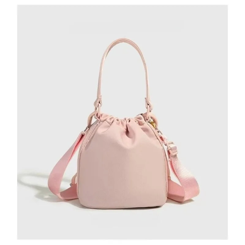 New fashionable and versatile women's crossbody bag, simple and casual shoulder bag, women's small backpack, nylon cloth bag