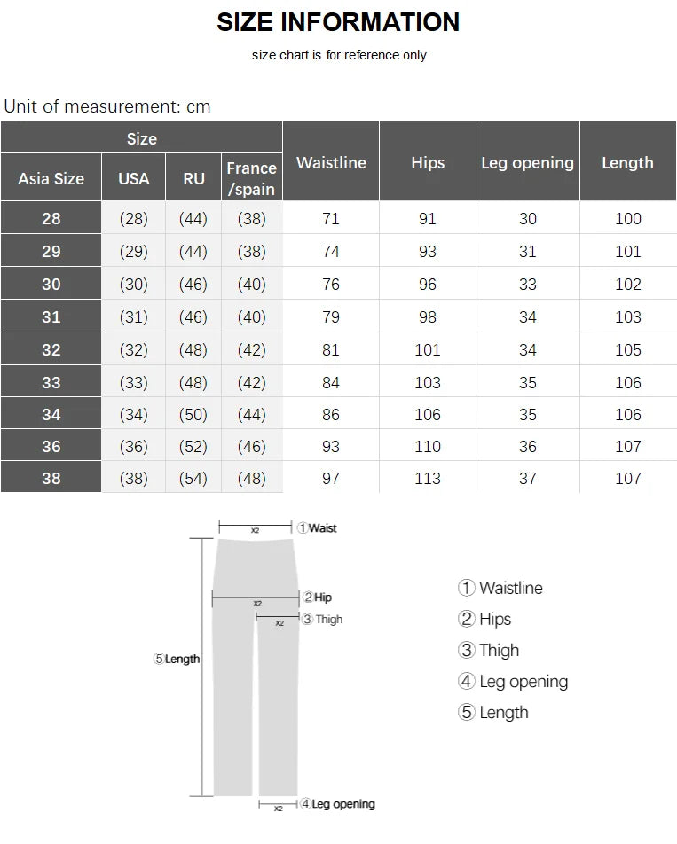 Men's Autumn New Classic Business Suit Pants Black Blue Fashionable Stretch Straight Slim Casual Trousers Brand Clothing Male