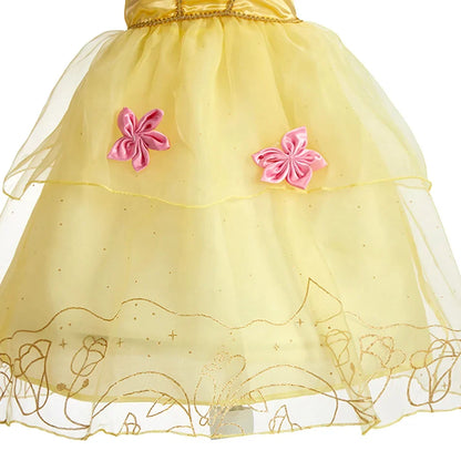 2026 Girls Costume Sleeping Beauty Aurora Princess Party Rapunzel Halloween Snow White Cosplay Costume Kid Cinderella Dress up