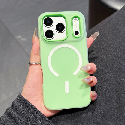 Original Candy Color 2IN1 For Magsafe Wireless Charging Case For iPhone 17 16 15 14 13 12 11 Pro Max 16PLUS 17AIR Magnetic Cover