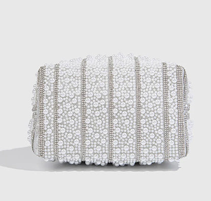 Luxury Women Rhinestone Evening Bag Glitter Diamond Clutch Purse Elegant Handbag for Wedding Party Banquet Prom Formal Occasions