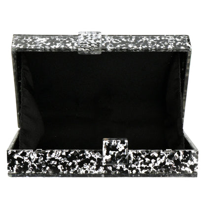 Women Handbags Evening Banquet Party Clutch Bag Rectangle Multicolor Geometric Trend Designed Acrylic Bags Chain Crossbody Bag