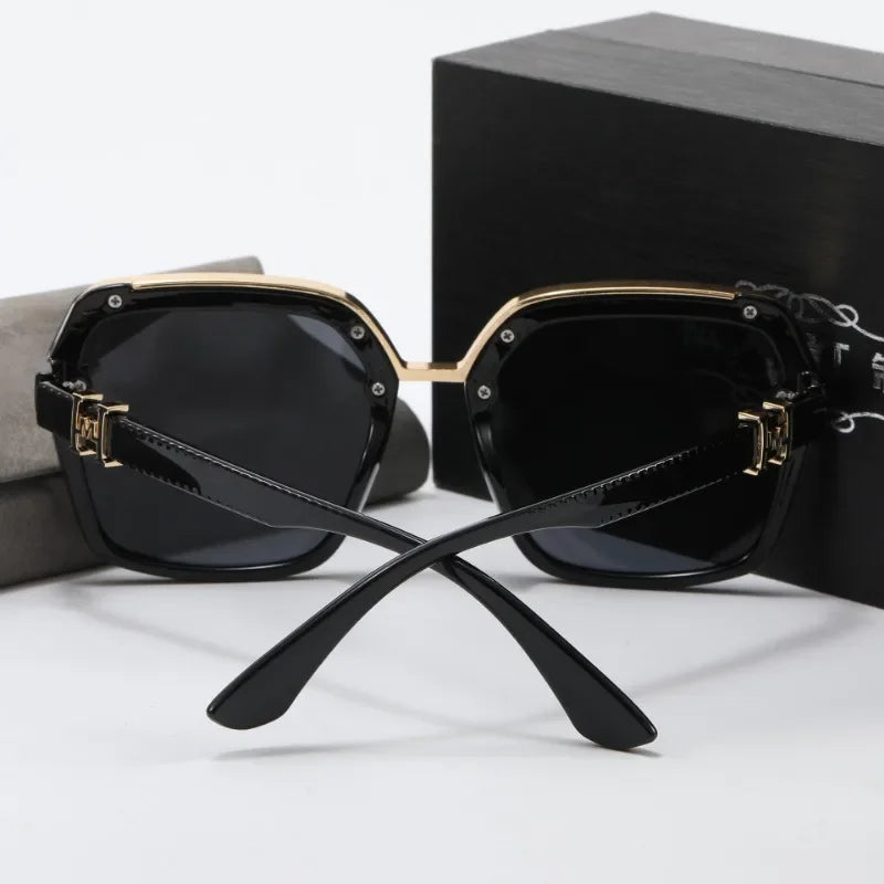 2025 New Sunglasses Women Colorful Polarized Anti-ultraviolet Sun Glasses Ladies Square Luxury Eyewears Oculos De Sol UV400