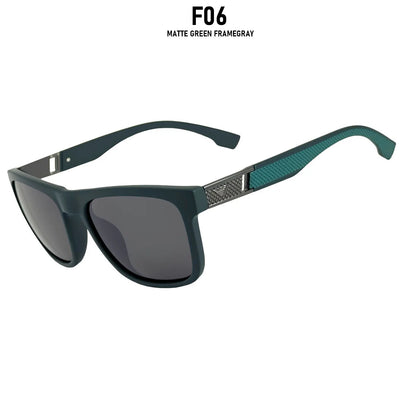 Polarized Square Sunglasses For Men Luxury Square Vintage Retro Fashion Glasses  Gafas De Sol Hombre Polarizadas Alta Calidad