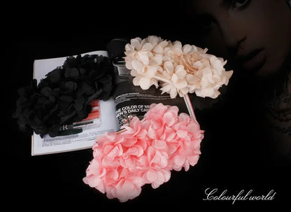 Wedding Dress Bag 8 Colors White Bride Clutches Ladies Blue Party Handbag Woman Purple Evening Flower Bags Floral Wedding Clutch