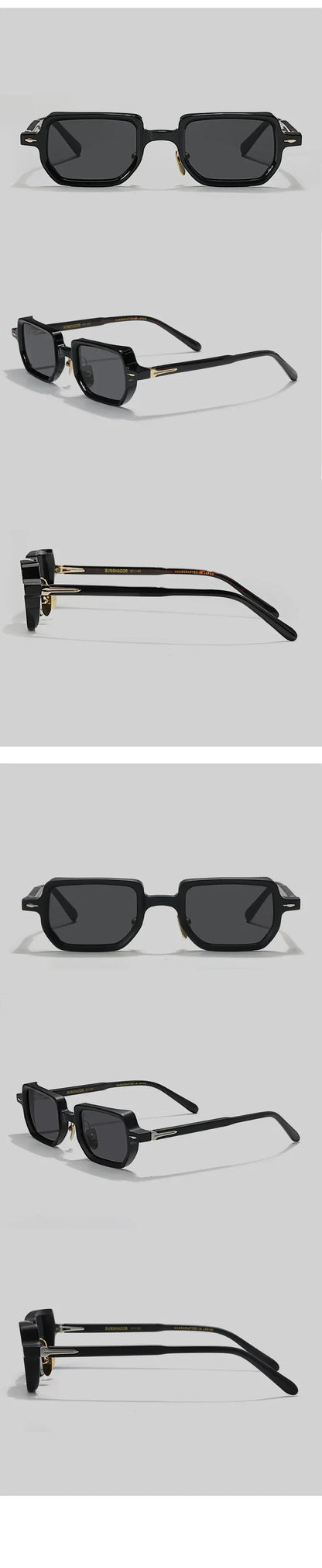 Fashion Luxury Brand  Man Sunglasses SASTATRE Handmade Square Small Frame Sunglasses Woman Outdoor UV400  Protection SUN GLASSES