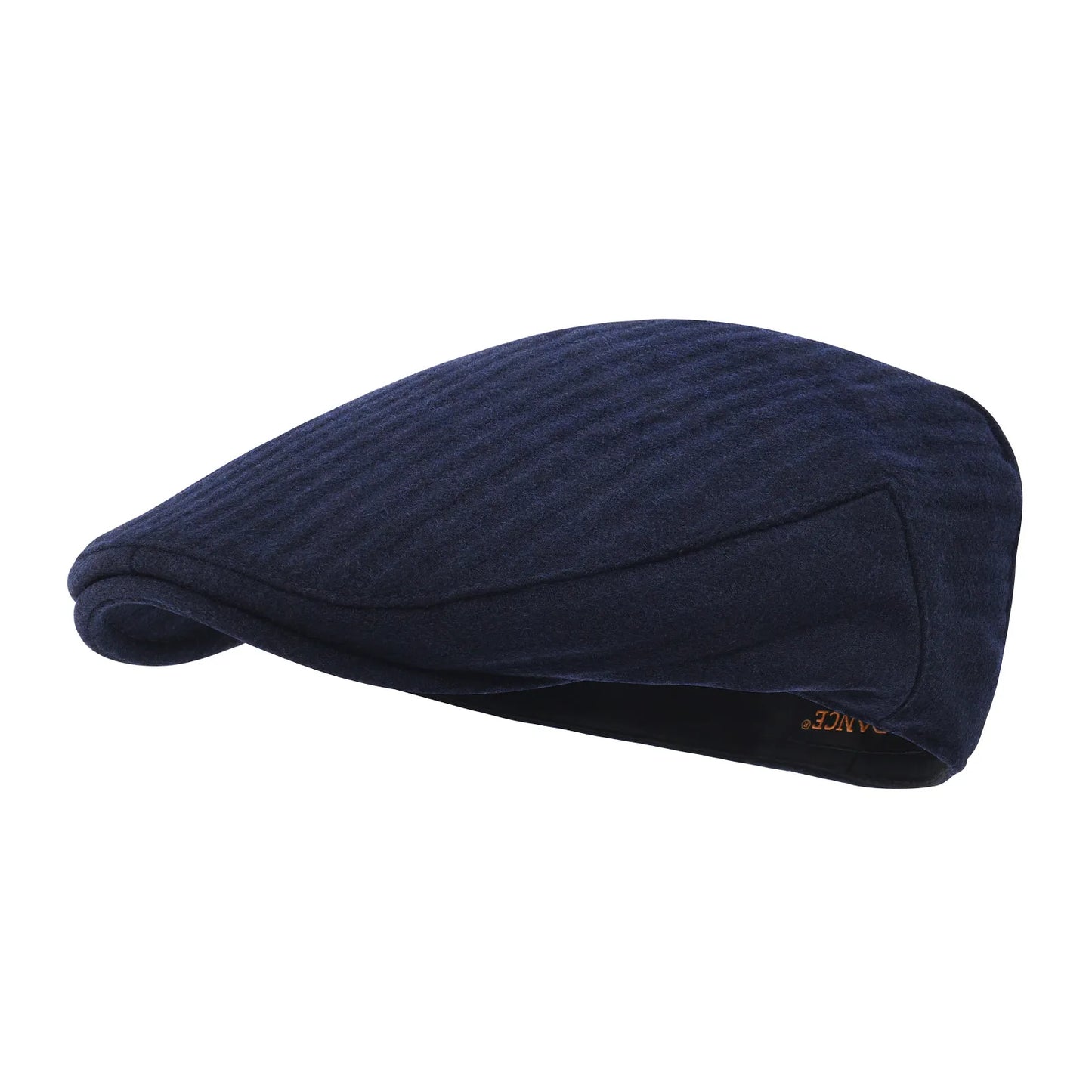 Men's Herringbone Flat Ivy Newsboy Hat Wool Blend Gatsby Cabbie Cap