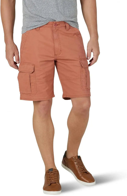 Men Cargo Shorts Men Multi Pocket Tactical Shorts Men Outdoor Casual Hiking Camping Straight Fit Shorts Breathable Mens Shorts