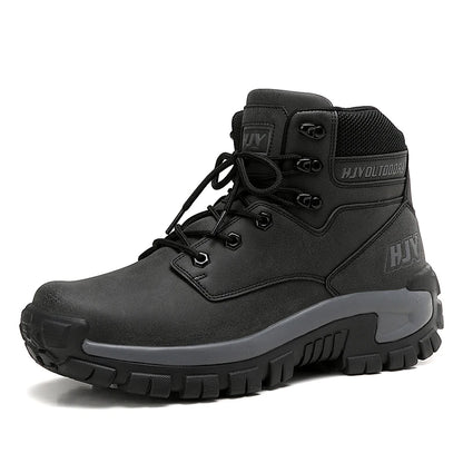 New Men's Boots Fashion Outdoor Boots Breathable Hiking Boots Autumn Shoes Sneakers Lightweight Non-slip Men Desert Ankle Boots