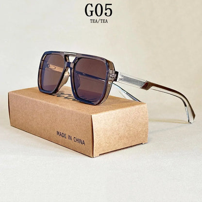 Square Sunglass Men Vacation Fashion Glasses Vintage Sunglasses Women 2025 Gafas De Sol Hombre Lunette Soleil Femme Dropshipping