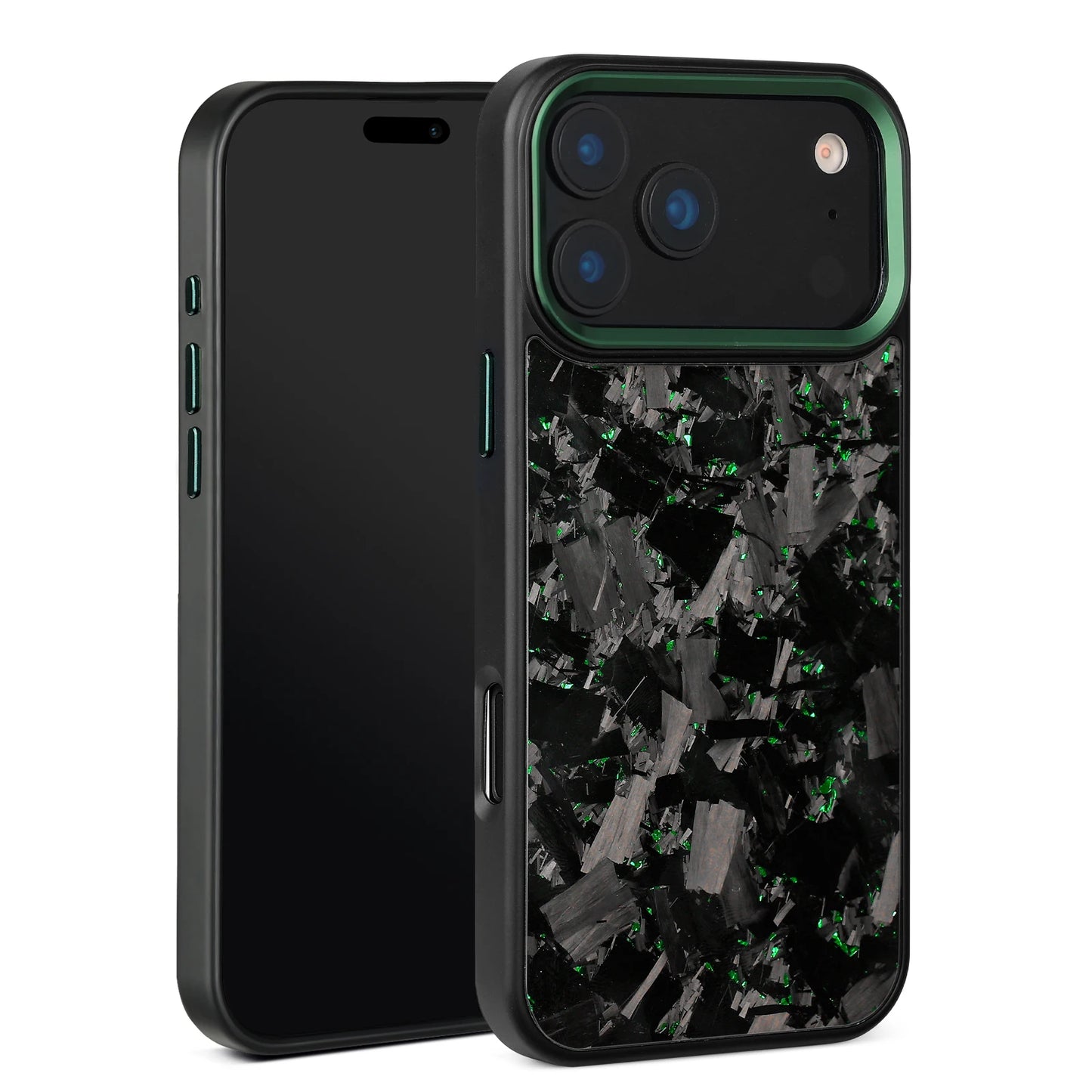 Real Premium Forged Carbon Fiber Phone Case For iPhone 17 Pro Max Air Shockproof Anti-slip Magnetic Wireless Charging Cover