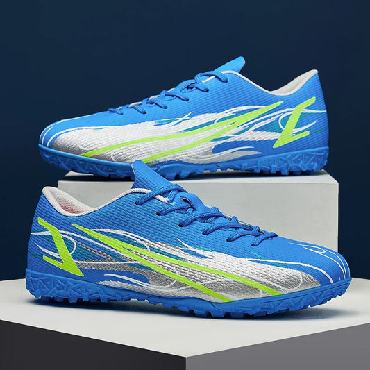 Large Size 46 47 Football Shoes for Men Training Sports Matches Artificial Grass TF Spike Cross-Border Shoe Male Footwear