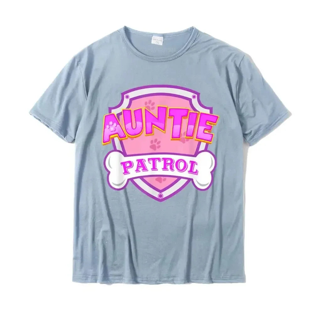 Dog Patrol Shirt Women's Clothing Funny Gift Birthday Party Family Clothing T-Shirt Birthday Gift Top Tee Shirt Women Clothing