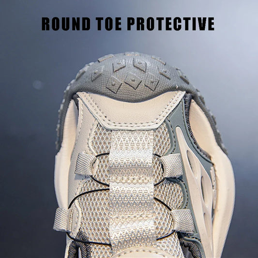 Kids Summer Shoes Girls Outdoor Protecting Toes Beach Sandal Water Shoes Casual Pink Non-slip Children Shoes Breathable Boys