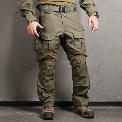 Outdoor Military Tactics Work Pants G3 Cargo Trousers Training Hiking GEN3 Green Spot Combat Tactical Pants Hunting Clothes Men