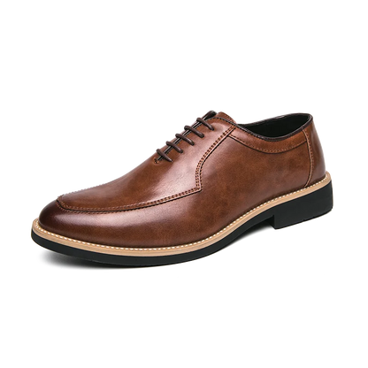 Hot Selling Pointed Dress Shoes Europe America Casual Versatile Men's Low Top Shoes High-end Banquet Office Men's Business Shoes