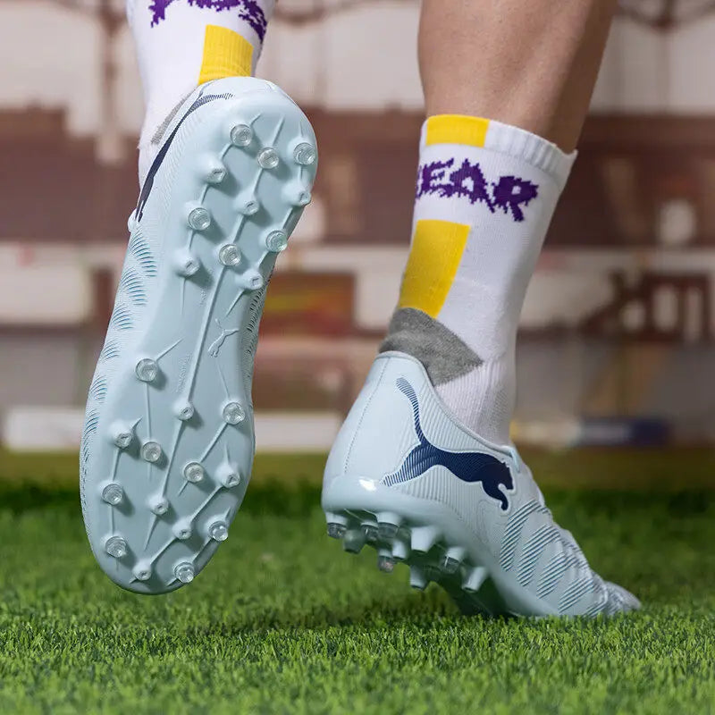 Mid MG Multi Ground Soccer Cleats Men Training Match Artificial Grass Football Shoes 108914-03