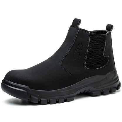 2025 Work Sneakers Men Indestructible Shoes Work Safety Shoes With Steel Toe Cap Puncture-Proof Male Security Protective Shoes