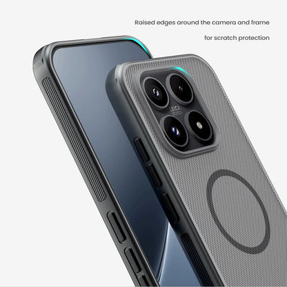 جراب مغناطيسي Nillkin Super Frosted Shield Pro Magsafe بحواف ناعمة رفيع للغاية لهاتف Xiaomi Mi 17 5G