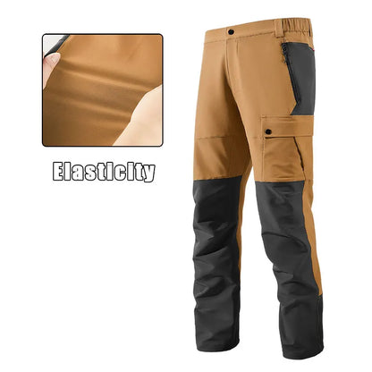 Autumn Hiking Pants Quick Dry Outdoor Charge Pant Men Patchwork Windproof Camping Trekking Trousers  Elasticity Hunting Pant