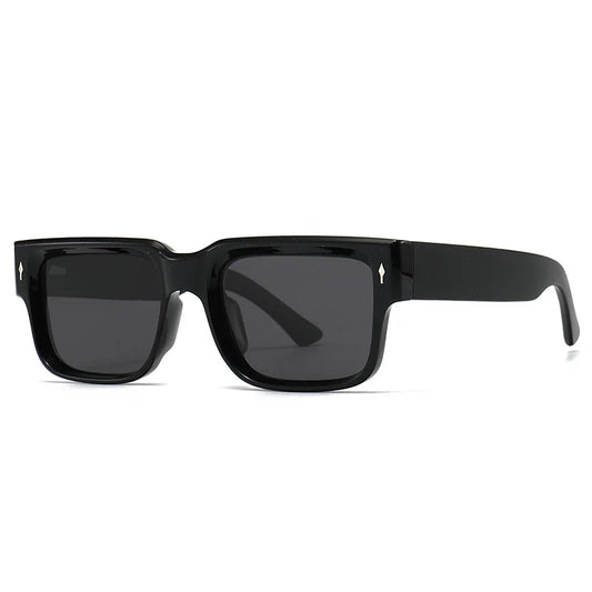 Fashion Polarized Vintage Square Big Frame Sunglasses Women For Men Male Sun Glasses Luxury Brand Designer Popular Punk Shades