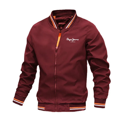 2025 Spring Summer Bomber Jacket Men Black Casual Slim Fit Baseball Mens Jackets New Autumn Fashion High Quality Jackets for Men