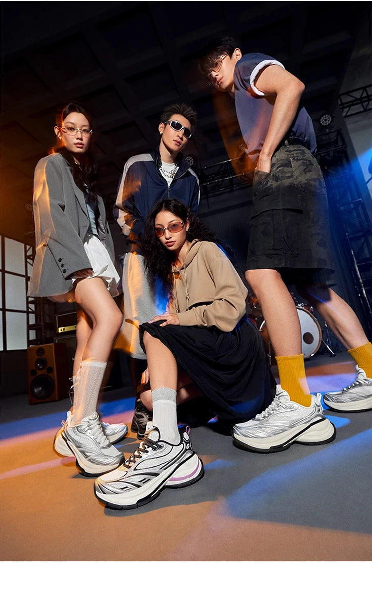 Basque 3 For Male Sneakers Retro Fashion Breathable  Luxury Height-Increasing Sports Shoes 2026 Spring 874219320001