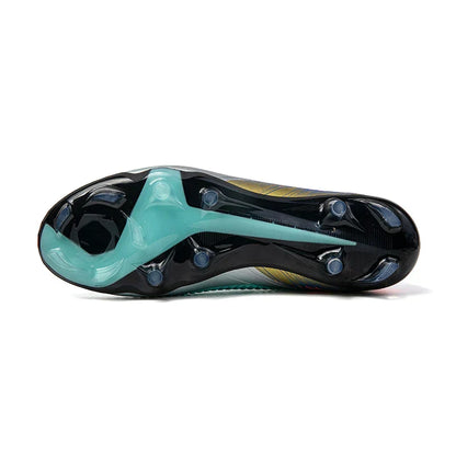 High Quality Mens Football Boots Boys FG/TF Training Studded Fast Soccer Cleats Pro Non Slip Football Shoes for Man 35-45
