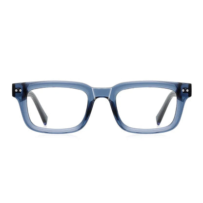 Men's glasses Square Classic Business Anti-Blue Light Reading Glasses Myopia Hyperopia Prescription Customized PFD2189