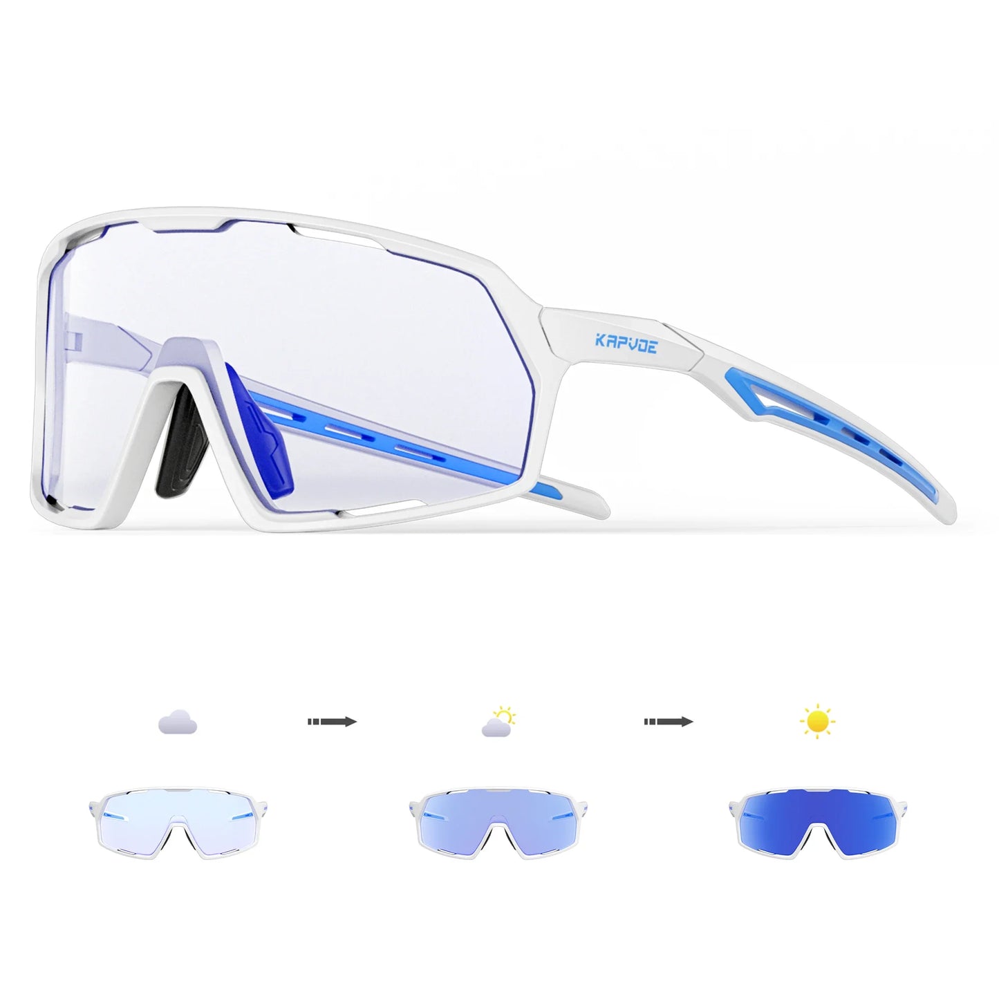 Photochromic Sunglasses Man MTB Climbing Glasses Outdoor Sports Bike Cycling Glasses Women Driving Bicycle Goggles UV400