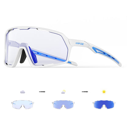 Photochromic Sunglasses Man MTB Climbing Glasses Outdoor Sports Bike Cycling Glasses Women Driving Bicycle Goggles UV400